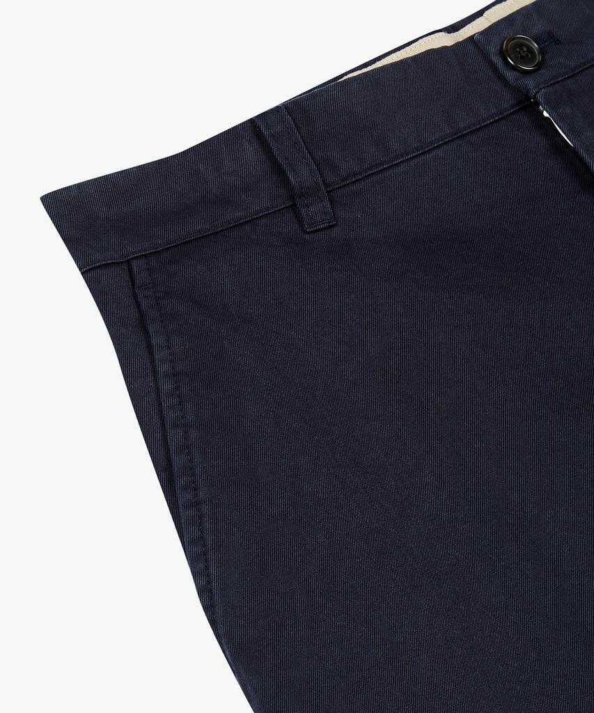 MAN ON THE BOON Washed Cotton Chino Pants_Navy 4716104002