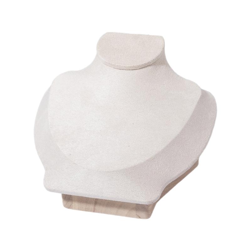 Elegant Necklace Display Stand Necklace Holder Jewelry Model Stand Wood Material Perfect for Boutiques and Exhibitions