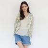 Thursday Island Unisex Lace Point Print Hoodie Jumper T264mjp241w