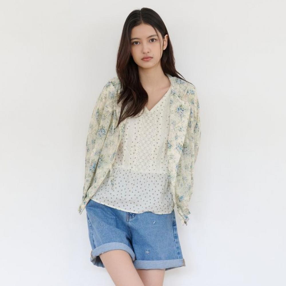 Thursday Island Unisex Lace Point Print Hoodie Jumper T264mjp241w
