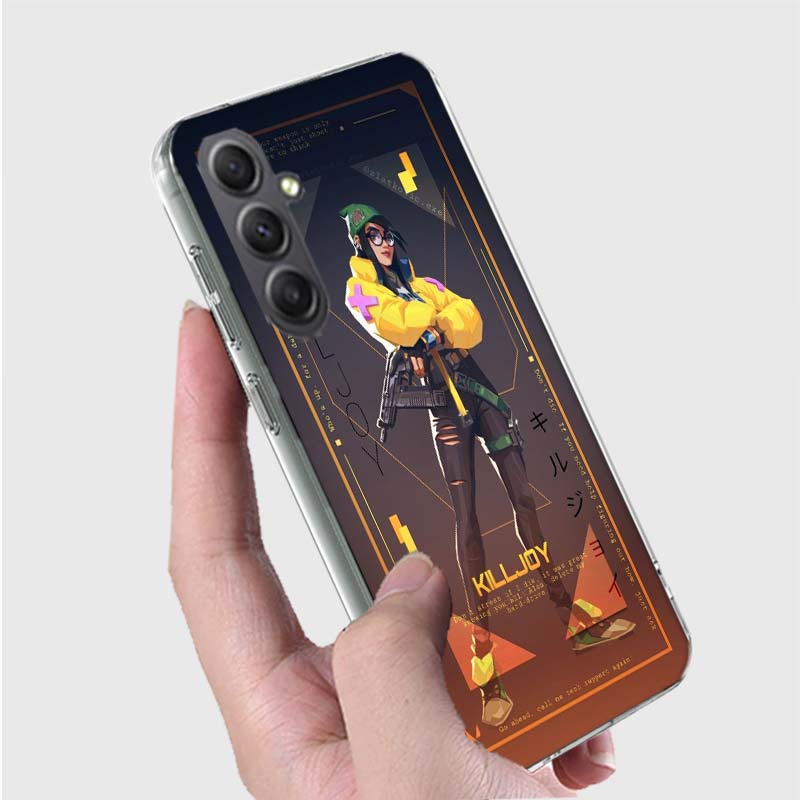 

Valorant Killjoy Phone Case for Samsung A16 A26 A36 A56 A17 A37 A57 A07 A06 A02S A03 A04S A05S Galaxy Note 20 10 A50S A71 A51 A3 Samsung A51 4G