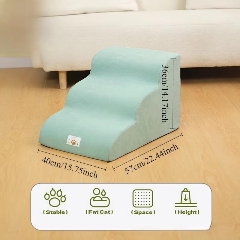 2/3/4 Layers Dog Staircase Removable Cleanable Sponge Sofa Ladder Dogs Training Staircase Pet Supplies Dog Care Supplies Pedal