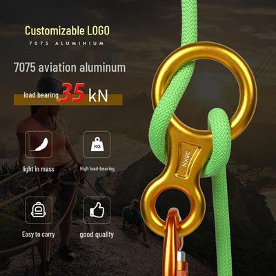 Discensore ad Anello a Otto per Arrampicata Outdoor e Calata