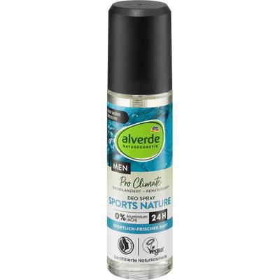 DM Alverde Mannen Sport Natuur Deodorant Spray 75ml