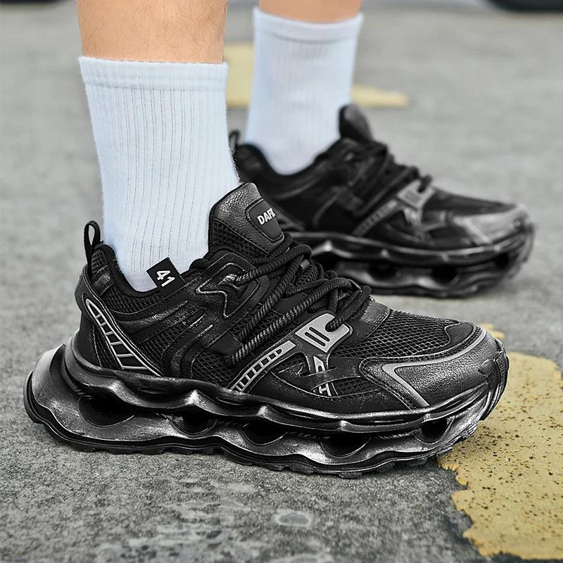 Herrenschuhe Sneakers Herrentennis Luxusschuhe Herren Casual Trainer Race Atmungsaktive modische Halbschuhe Laufschuhe für Männer