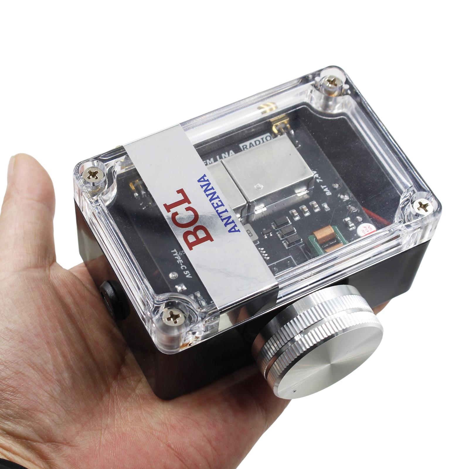

Type-C ABS Gain FM Antenna Amplifier 0-30dB Adjustable FM Signal Booster Dual Power Supply for Ham Radio & Shortwave Listening China Mainland