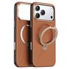 Case for iPhone 17 Pro Max - Brown, MagSafe, With Stand