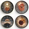Light Luxury Wall Clock Living Room Bedroom Clock Creative Fashion Clock Silent Simple Quartz Clock