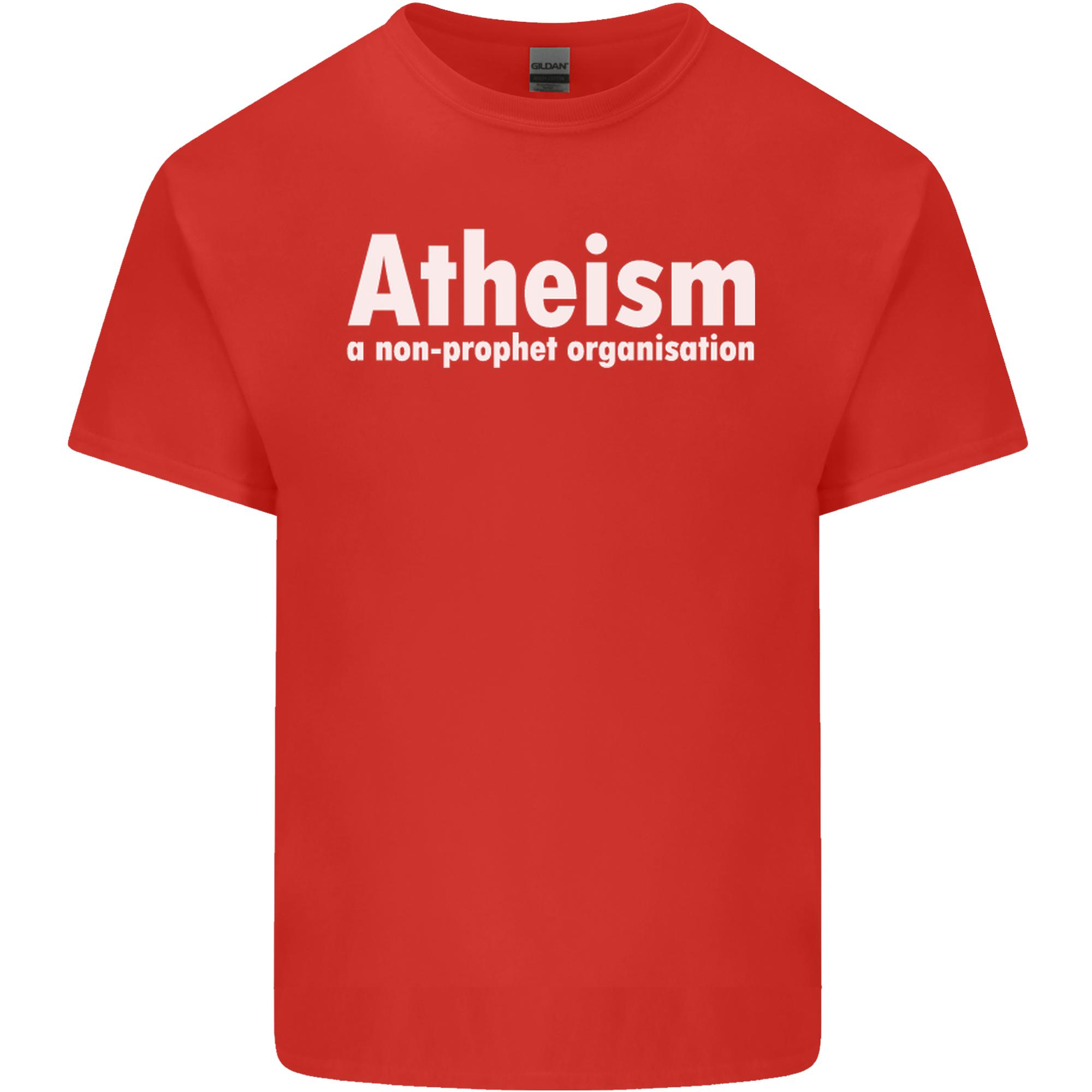 Atheism a Non Profit Organisation Atheist Unisexs Light Cotton TShirt S