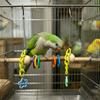 Handmade Wooden Bird Swing Stand For Cockatiels Finches And Pet Birds Measuring 14 By 23