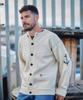 Guernsey Woollens Fisherman Whole Garment Cardigan - Aran