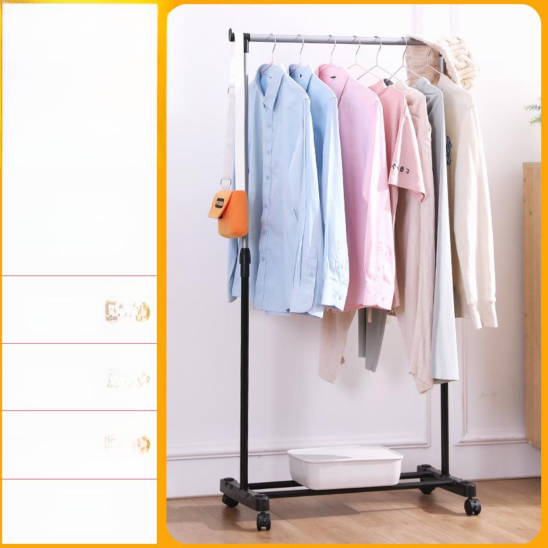 Séchoir à linge d'intérieur sur pied à un seul pôle pour chambres