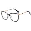New Fashion Cat Eye Eyeglasses For Women Myopia Anti Blue Light Optical Glasses Minus 2 3 Distance