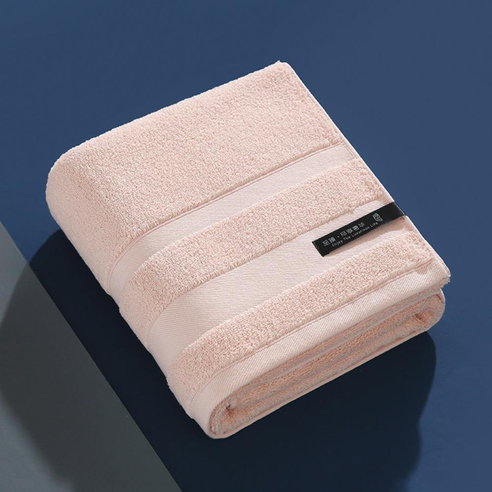 Spot large thickened cotton souvenir towel hotel men's sports face towel plain color broken gear water absorption