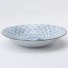 Seikai Pottery Seishu Kiln Oval Curry Japanese Style Pasta Simmered Food 22cm Diameter X 20cm Dish Indigo with Various Gift Wedding Japanese Respect