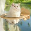 Cat Hammock Window Indoor Window Cat Seat Hammock With Suction Cups Cordless Pet Kitten Resting Overlooking Climbing Sunbathing