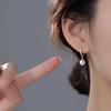 2023 Women's Niche Design Pearl Earrings: 925 Sterling Silver, Light Luxury, Summer Style