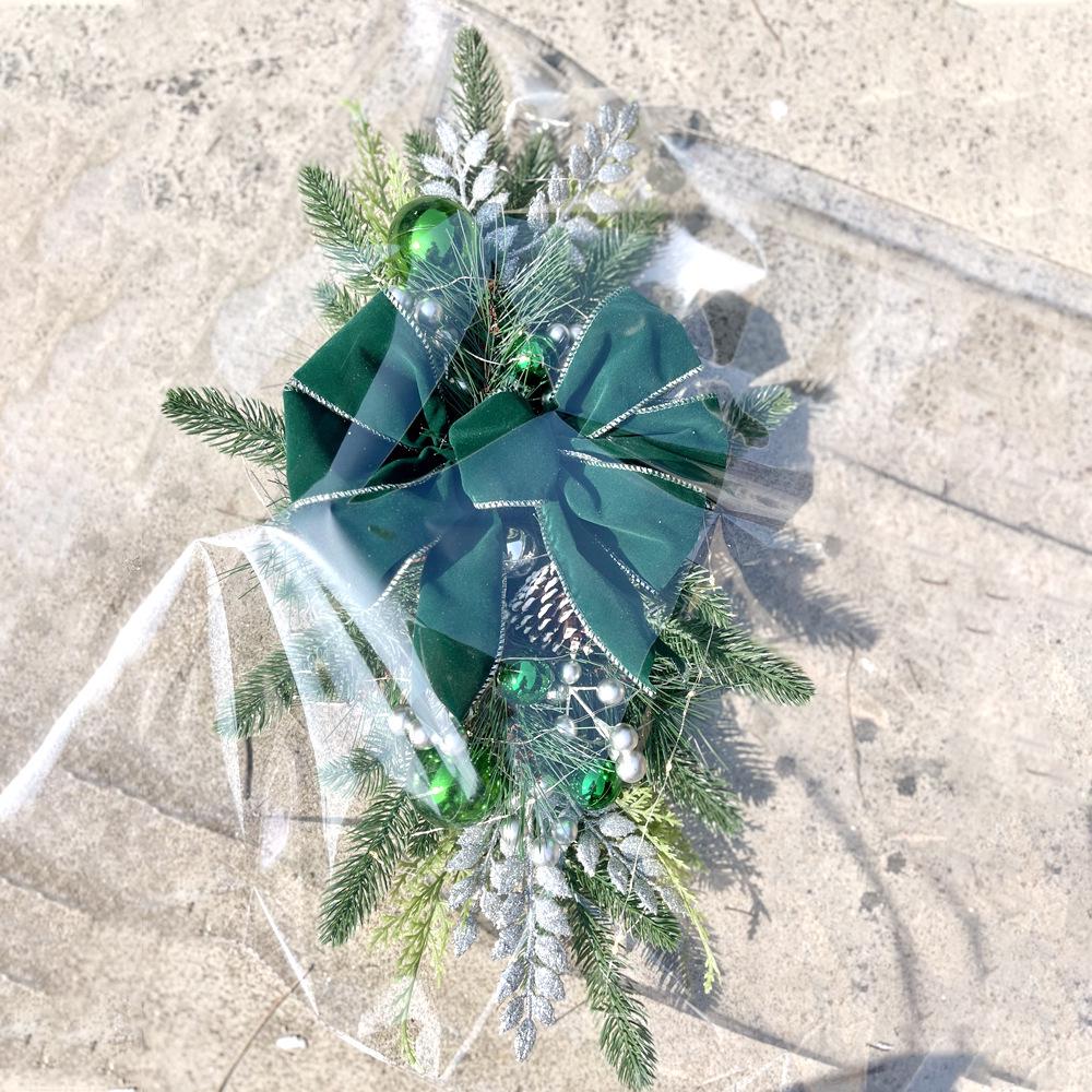 Nordic Christmas Staircase Garland Ornament for Home Decoration