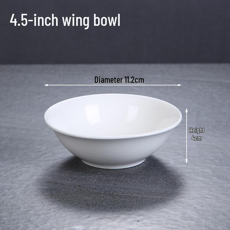 

Белая керамическая миска - Идеально подходит для риса, салата, супа, лапши и многого другого. Идеально для сервировки столов в отеле.