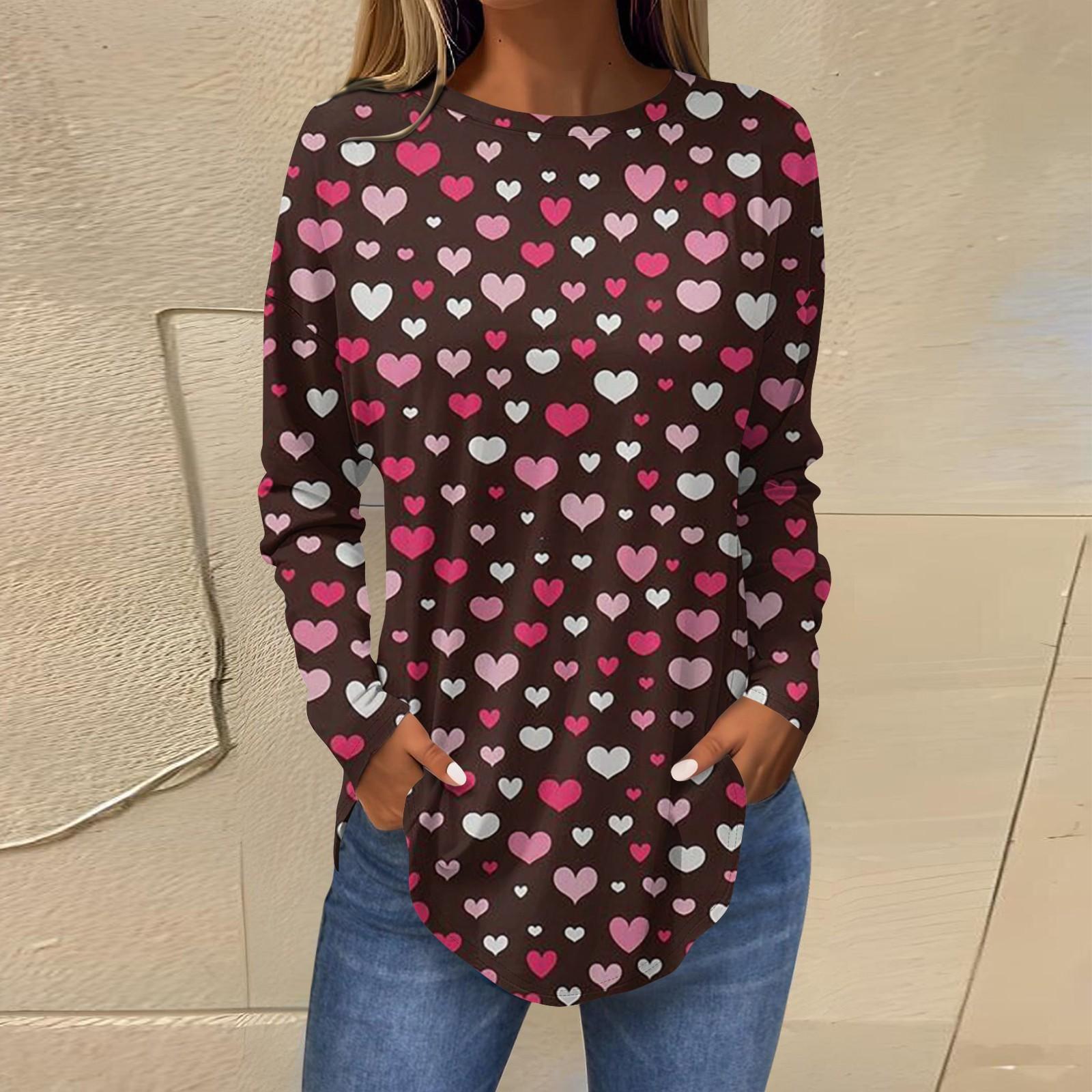 

Женская модная и повседневная рубашка с рукавом семь четвертей. Топ-пуловер с принтом ко Дню Святого Патрика L