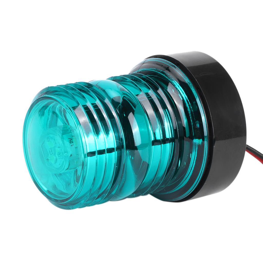 12V LED Navigation Light Waterproof Marine Boat Yacht All Round Anchor Lamp Green Shell