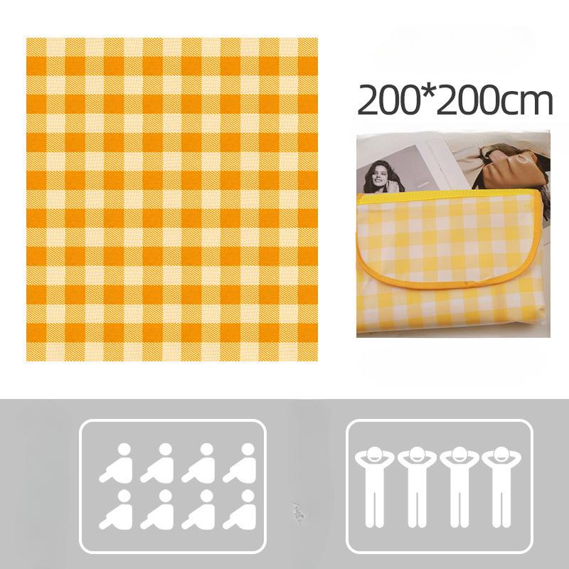 Picnic Mats, Moisture-proof Mats, Thickened Outdoor Picnics, Camping, Beach Tents, Floor Mats, Waterproof Lawn Mats, Portable Outings