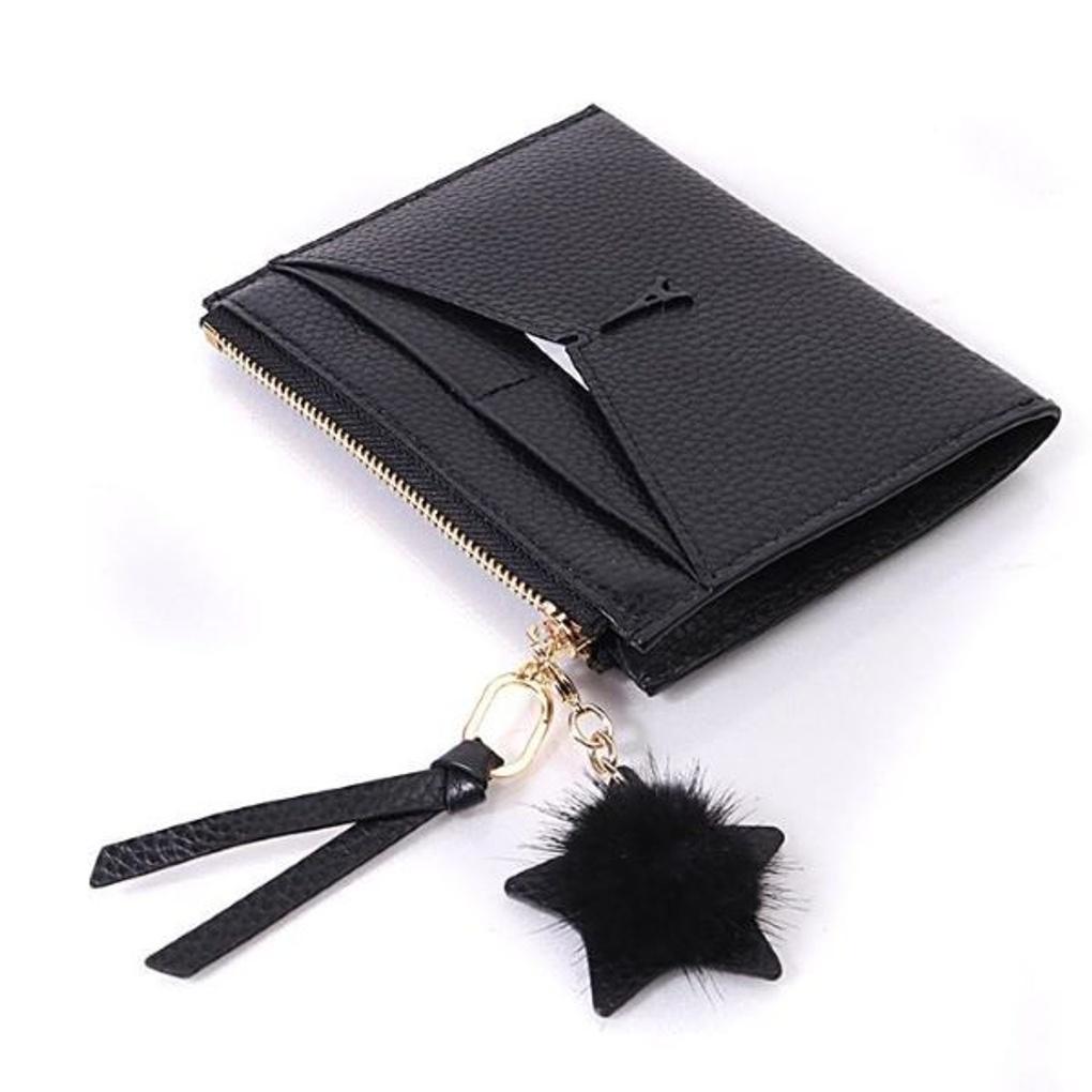 ELÉGANCE 50% off sale women's high-quality, high-capacity cowhide card wallet and coin purse BNSW02TA