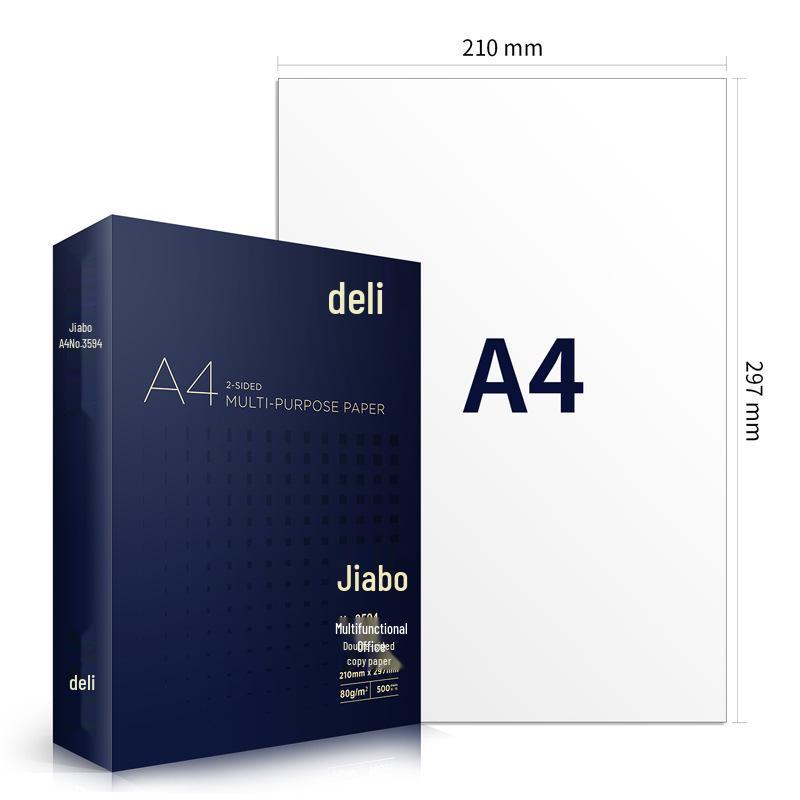 Deli Rhine 7419 Double-Sided 80G Printing Paper - Student & Office Use