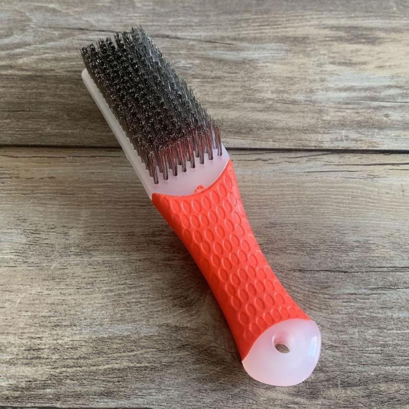 Durable Metal Wire Cleaning Brush MultiPurpose For Polishing Removing Rust Dirt On Antiques Metal Wire