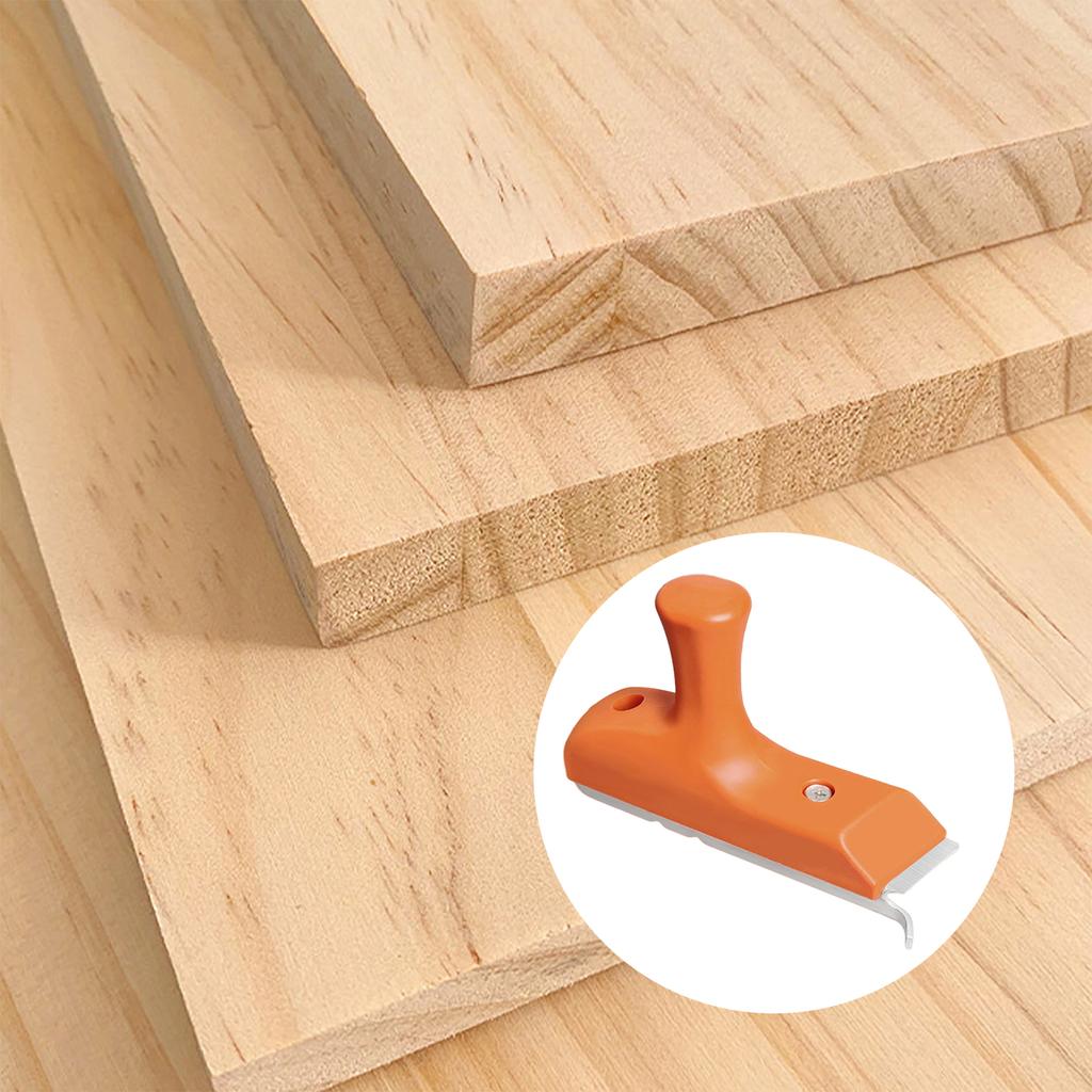 3-in-1 Trimming Knife Handheld Edge Banding Trimmer Deburring Scraper Mini Chamferer Tools