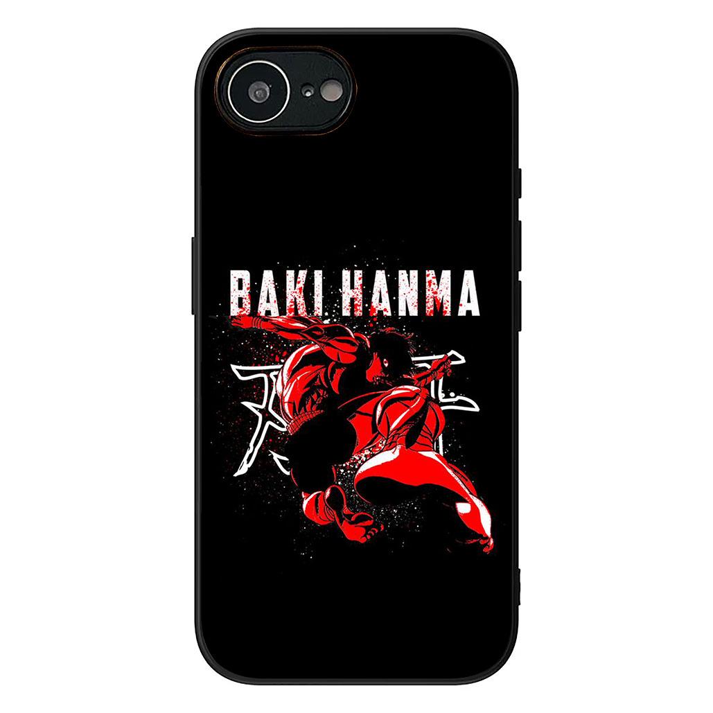 

Bakis Hanma Art Dou Phone Cover for Apple iPhone 12 13 Mini XS 11 Pro Max 7 8 Plus + XR 8+ X SE 2020 SE3 Protective Case iPhone SE 2020