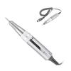 Electric Nail Cutter Handpiece, 35000 RPM Manicure Nail Drill with Metal Pen, Manicure Nail File Nail Drill Replacement Handle for Electric Nail Polis
