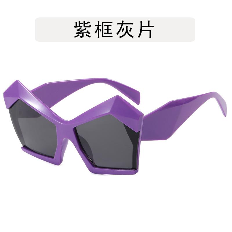 Polygon Shape Women Sunglasses European American Stylish Men's Sun Glasses Holiday Travelling Popular Sunglasses