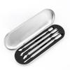 Stainless Steel Nail Tool Set: Polish Remover, Glue Planer, Cuticle Pusher
