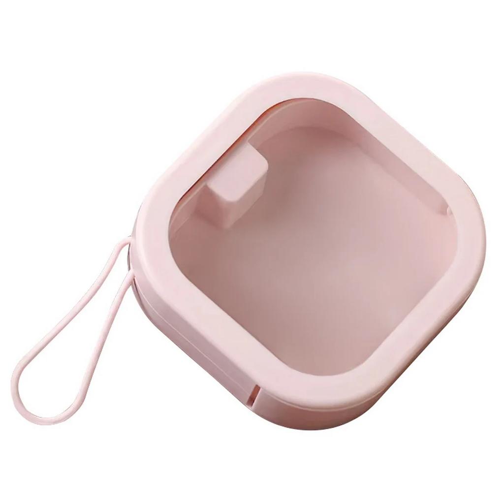 1-Pack Portable Press-Out Multi-Functional Storage Box Creative Desktop Organizer for Pocket Trinkets Stationery Jewelry