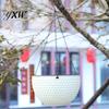 Flower Hanger Hanging Basket Imitation Honeycomb Self Water Absorption Plant Pot Waterproof Outdoor Resin for Garden