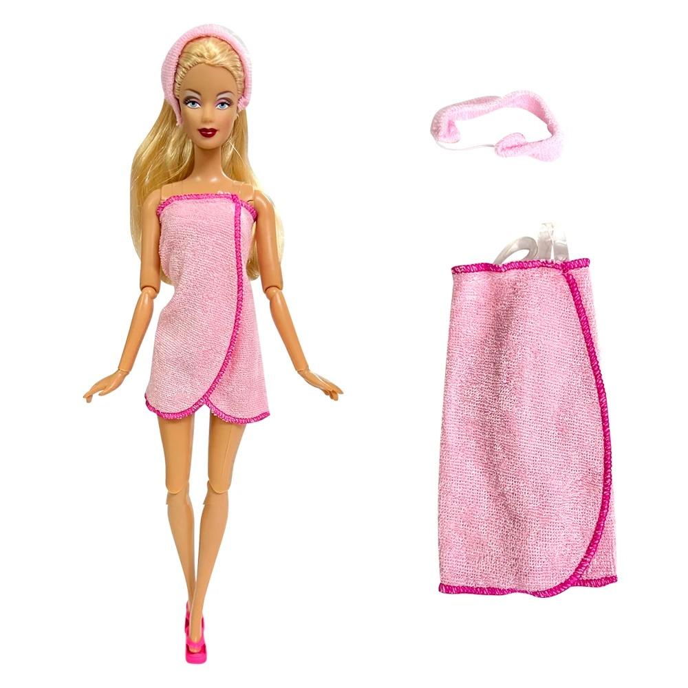 NK Multicolor 1 Pcs Long Sleeve Soft Fur Coat Tops Dress Winter Warm Wear Doll Clothes For 1/6 Doll Accessories Gift Toy JJ