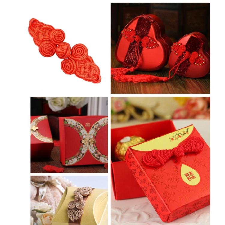 Chinesischer Cheongsam-Verschluss Traditioneller Knotenverschluss Chinesische Knotenknöpfe DIY-Werkzeug