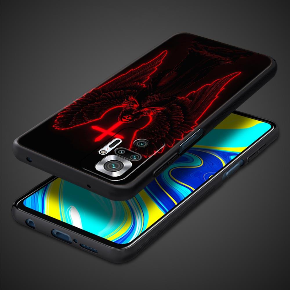 Cross Pattern Element Design Phone Case Cover for Redmi 14C 10C Note 15 14 13 12 10 11 K40 Pro Plus 5G Soft TPU Shockproof Capas