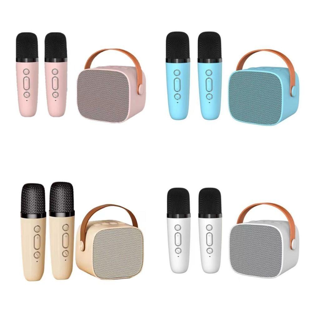 Portable Mini Bluetooth Speaker Karaoke Machine Karaoke Speaker  Party Gift