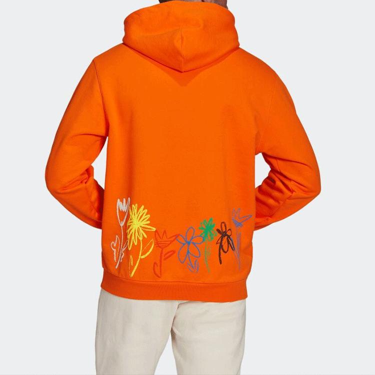 Adidas Sean Wotherspoon Superturf Hoodie Orange Men Streetwear HI3303
