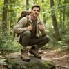 Timberland Střední Venkovní Vodotěsné Přilnavé Trekové Boty Pánské Trekové Boty Hnědé A6CH5-EMI