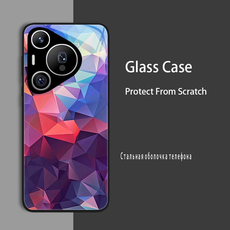 

For Huawei Pura 70 Pro Case Cover Tempered Glass Case Hard Shockproof Coque Bumper For Huawei Pura 70 Pro+ P70 Ultra Protect For Pura 70 Ultra