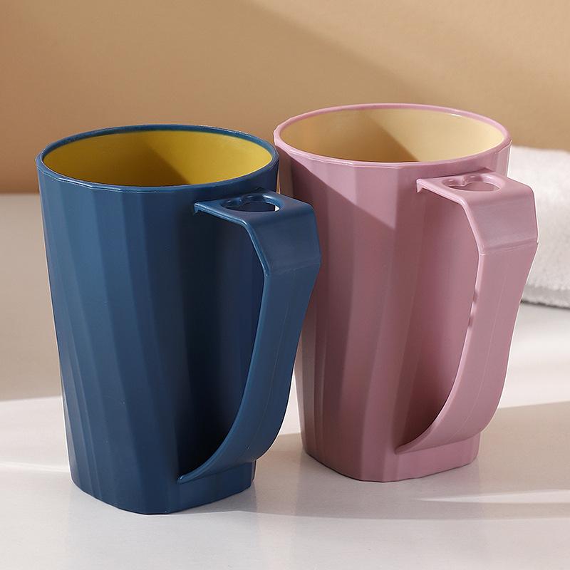 Simple Household Thickened Mouthwash Cup, Tooth Cup and Plastic Brushing Cup