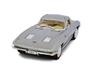 KiNSMART 1963 Corvette Stingray Pullback Miniature Car 1/36 (Silver)