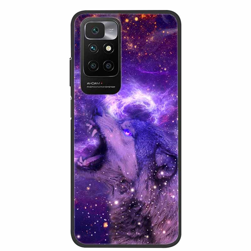 Für Xiaomi Redmi 10 Hülle Stoßfest Weiches Silikon TPU Rückabdeckung Für Xiaomi Redmi10 Handyhüllen Redmi 10 Prime 2022 Süße Cartoon