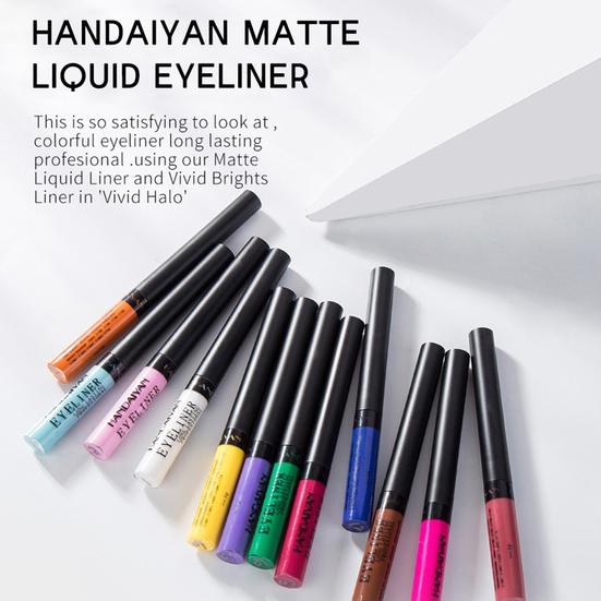 HANDAIYAN Stift, glatt, schnell trocknend, natürliches Extrakt, Augen-Make-up, langanhaltender flüssiger Eyeliner, glatte Make-up-Werkzeuge