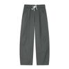 Minger | American trendy brand versatile splicing scimitar pants men's solid color simple loose wide-leg sports casual pants