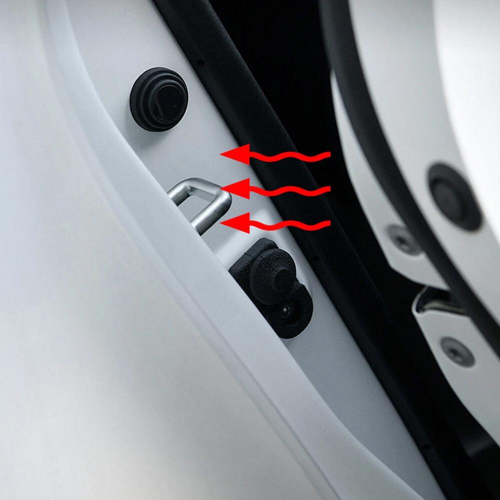 Car Door Shock Absorber Gasket Silicone Cushion Anti-Scratch Sticker Pads For Auto Sound Insulation Adhesive Stickers