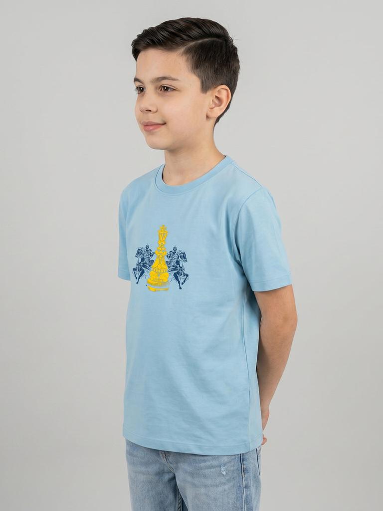 Monte Carlo Boy Oversized Sky Tshirt